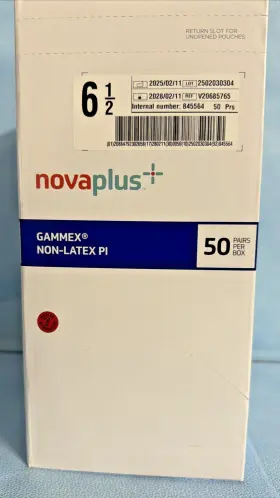 V20685765 ANSELL Novaplus Gammex Latex Pi