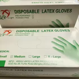B2039677 ANYU Disposable Powder Latex Gloves
