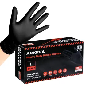AR6MIL ARKEVA Nitrile Disposable Gloves Mil Chemical Tear