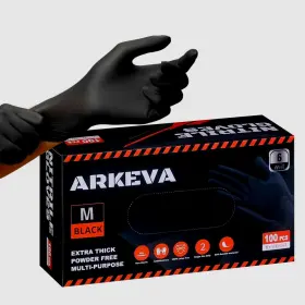 IR-6VP8-JOJ8 ARKEVA Nitrile Disposable Gloves Mil Chemical