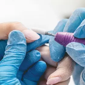 555890909816 Nitrile Powder Examination Gloves Disposable Mil #2