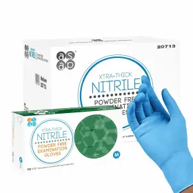 555890909816 Nitrile Powder Examination Gloves Disposable Mil