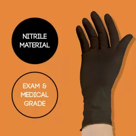 726084491717 Nitrile Powder Examination Gloves Disposable Mil #2