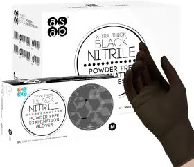 726084491717 Nitrile Powder Examination Gloves Disposable Mil