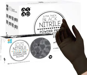 744759330208 Nitrile Powder Examination Gloves Disposable Mil