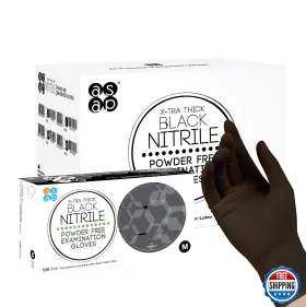 B07GL6PYDG Nitrile Gloves Mil Latex Powder Food Med Tattoo