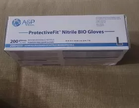 PFG200L ASP Global Powder Nitrile Bio Exam Gloves #2