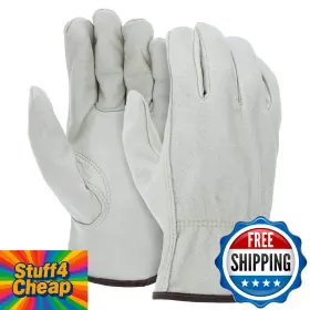 B08Q4FKSJT ATERET Cowhide Gloves Driver Safety