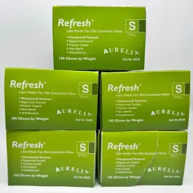 99229 AURELIA Refresh Latex Powder Disposable Gloves