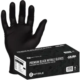 818187015249 AZUSA SAFETY Mil Nitrile Gloves Ambidextrous Box