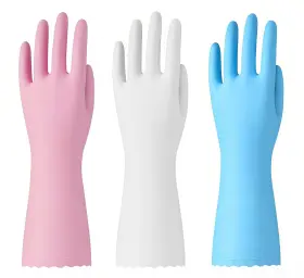 778112755124 BAMLLUM Latexfree Rubber Cleaning Gloves Nonslip