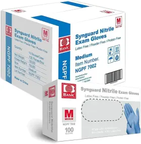313049179133 Medical Nitrile Exam Gloves Latex Powder Food