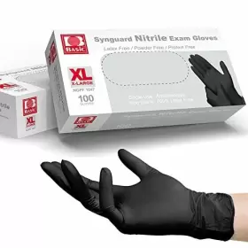 810089660961 Medical Nitrile Exam Gloves Latex Powder Mil Glo