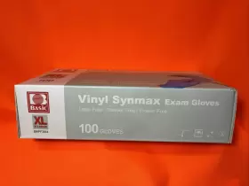 855303008532 Synmax Exam Gloves Box Latex Powder #2