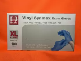 855303008532 Synmax Exam Gloves Box Latex Powder