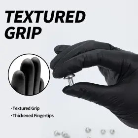 855303008884 Exam Mil Safty Glove Latex Powder Sgbe #3