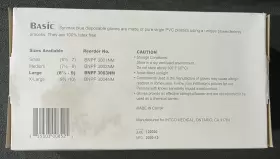 BMPF-3003 Synguard Nitrile Exam Gloves Box Latex Powder #2