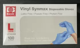 BMPF-3003 Synguard Nitrile Exam Gloves Box Latex Powder