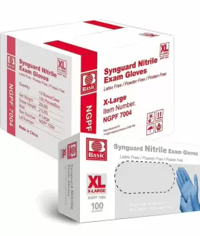 NGPF-7004 Box Synguard Powder Nitrile Exam Gloves