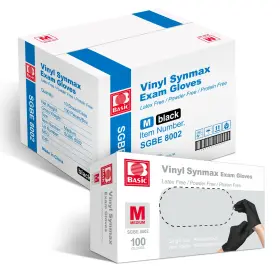 SGBE-8002 Exam Mil Safty Glove Latex Powder Synm