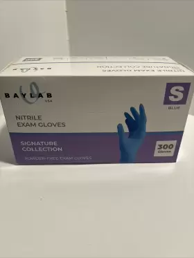 11TZ03 BAYLAB Nitrile Exam Gloves Box Powder