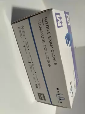 850025515849 BAYLAB Nitrile Exam Gloves Box Powder #3
