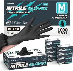 445040446440 BEASTEK Disposable Nitrile Exam Gloves Chemical