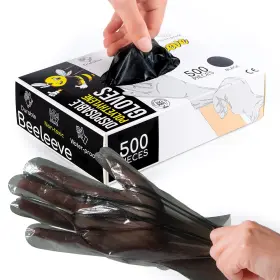 8453866586348 BEELEEVE Disposable Poly Gloves Variants