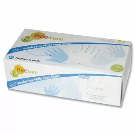BE1129 BEESURE Nitrile Powder Exam Gloves Mil