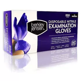 MD-1P-200 BERKLEY JENSEN Disposable Nitrile Gloves Exam #2