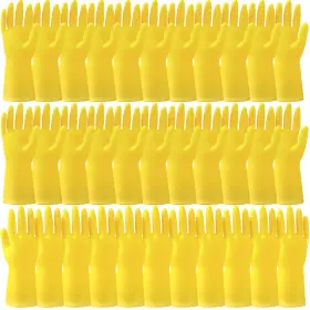739459939264 BGTECHO Rubber Dishwashing Gloves Household
