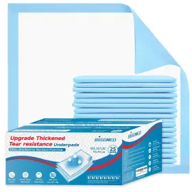 B0D1R4ZVC6 BIGGMED Tear Disposable Bed Pads Absorbent Un