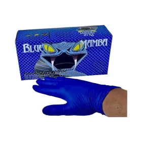 BLU110 BLACK MAMBA Mil Nitrile Gloves