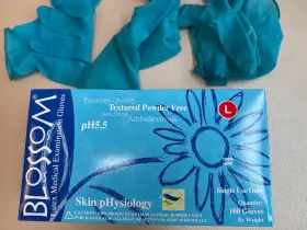 14328-PF-PH5.5 BLOSSOM Latex Examination Gloves Bm