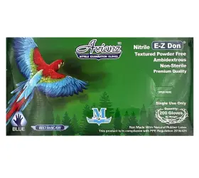 32557-1000 BLOSSOM Nitrile Exam Gloves Powder Latex Medical #3
