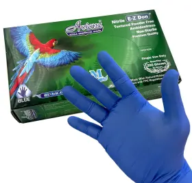 32557 BLOSSOM Avianz Nitrile Exam Gloves Powder Latex Medical