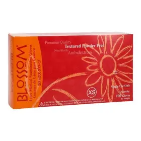 BM-6225-LTX-PF BLOSSOM DISPOSABLES Latex Gloves