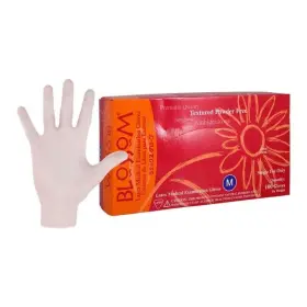 BM-6227-LTX-PF BLOSSOM DISPOSABLES Latex Gloves