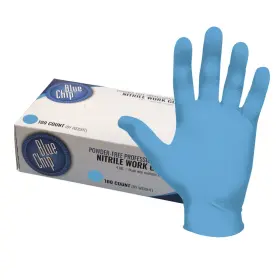 2003BE-XL BLUE CHIP Nitrile Exam Glove Lg