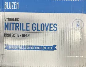 08106760320890 BLUZEN Nitrile Disposable Gloves #3