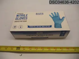 810676032089 BLUZEN Synthetic Nitrile Gloves