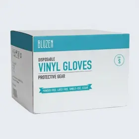 BL-VIN101-S BLUZEN Gloves Powder Latex Box