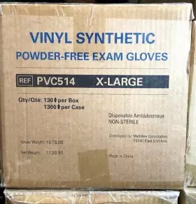PVC514 BMI Synthetic Exam Gloves Powder #2