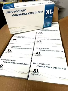 PVC514 BMI Synthetic Exam Gloves Powder
