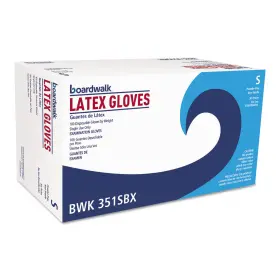 351SCT BOARDWALK Powder Latex Exam Gloves Natural Mil Carton