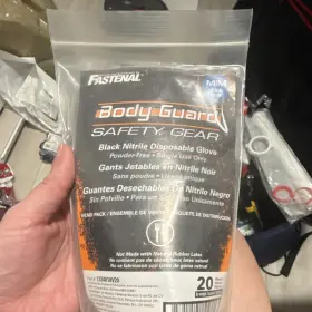 1334818V20 BODY GUARD Nitrile Disposable Gloves Powder Pack
