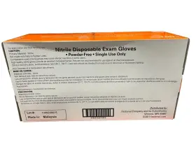 1334840 BODY GUARD Nitrile Disposable Exam Gloves Box #2