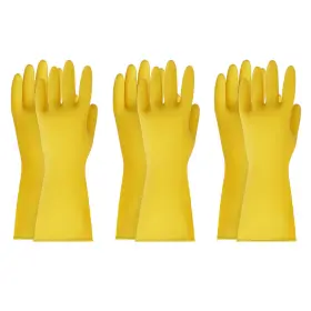 RUBBER-3-Y-M BOOMJOY Cleaning Gloves Dishwashing Mediu