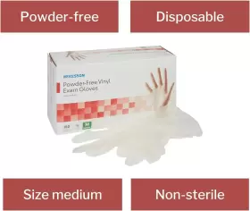 14-136 Powder Exam Gloves Sterile #3