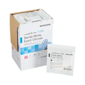 14-6NSTR2 Confiderm Sterile Nitrile Exam Gloves Powder Latex